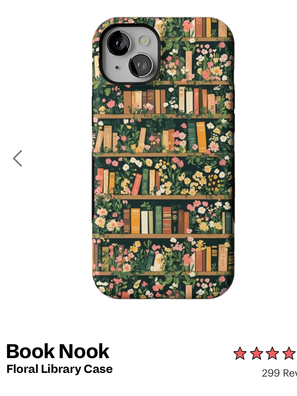 Casely Floral Library MagSafe Phone Case IPhone 13